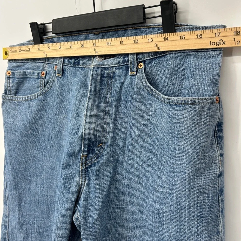 Levi's 505 Denim Shorts Mens 34 Light Wash Jean Shorts Jorts Y2K Skater Casual